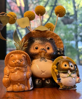 Our tanuki collection
